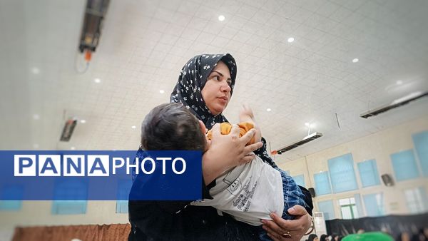  مراسم شیرخوارگان حسینی در شهرستان مارگون