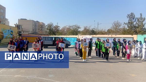 المپیاد ورزشی درون مدرسه‌ای در دبیرستان عطیه