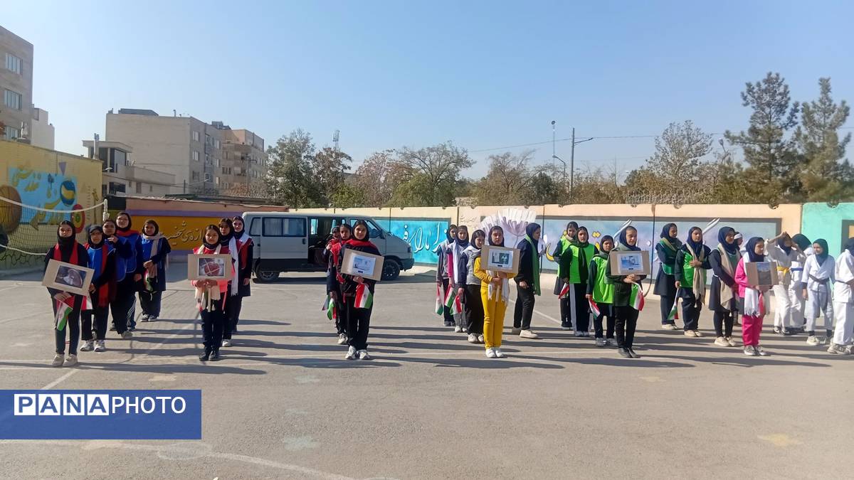 المپیاد ورزشی درون مدرسهای در دبیرستان عطیه
