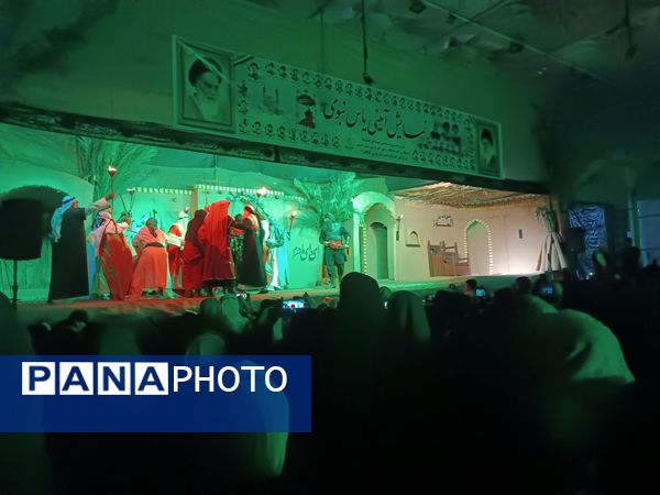 نمایش آیینی یاس نبوی در امامزاده سید حمزه (ع) کاشمر