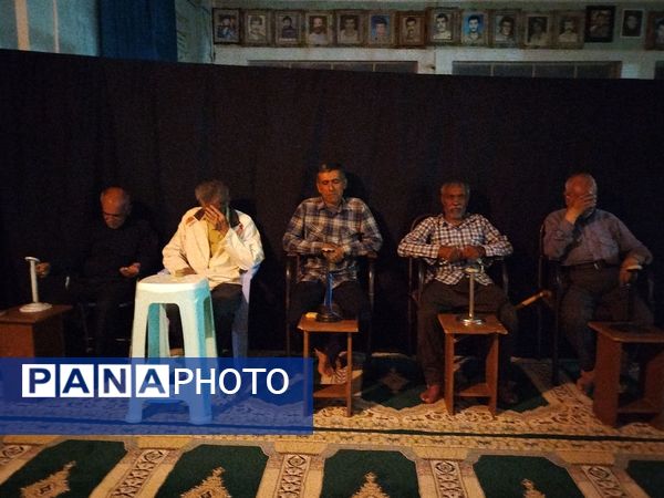 مراسم عزاداری شهادت امام جعفر صادق(ع) در روستای ظفرآباد 