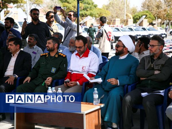 برگزاری رزمایش پویش ایران عاشورایی در خراسان شمالی