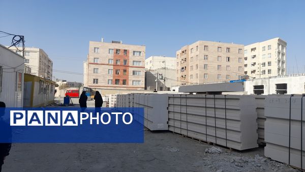 بازدید انجمن اولیا و مربیان دبستان پورشهریاری از پروژه درحال ساخت مدرسه اولیاء ناحیه ۷ مشهد