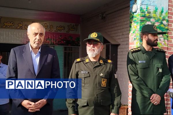 برگزاری مراسم تکریم از فرزند شهید سهیل رستمیان در ناحیه یک شهرری