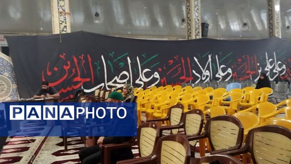 آماده‌سازی مصلی مینودشت برای همایش دختران فاطمی