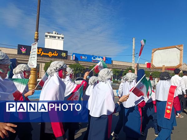 محمودآباد یکصدا علیه استکبار 