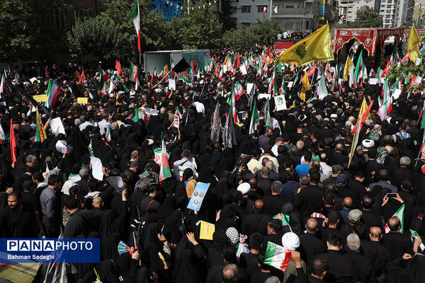 تشییع شهدای اقتدار در تهران - 2