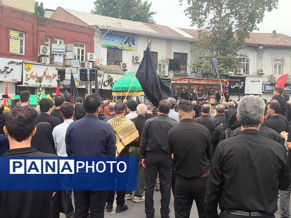 اجتماع عاشوراییان در میدان طالقانی قائمشهر