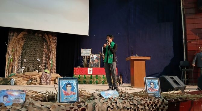 گرامیداشت شهدای اقتدار جنگ ۱۲ روزه در تبادکان