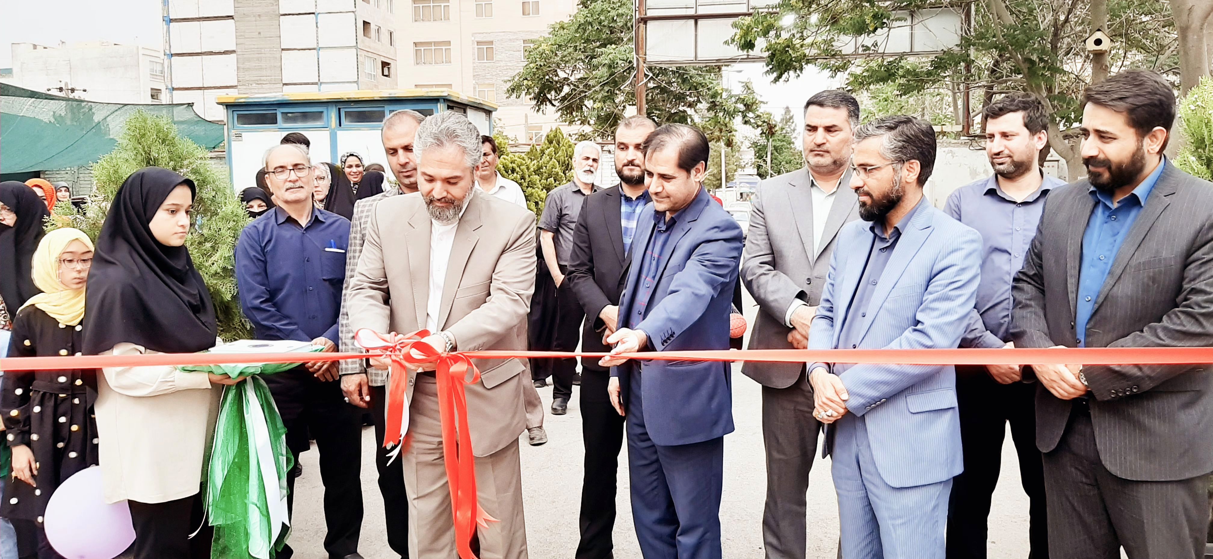 آیین افتتاحیه پایگاه‌های اوقات فراغت آموزش و پرورش ناحیه ۷ مشهد 