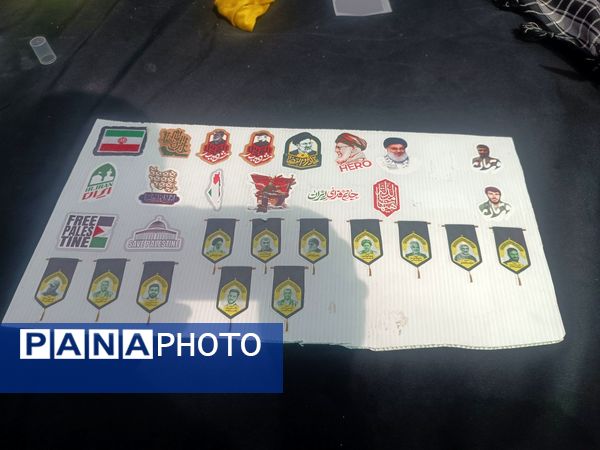 موکبی با رنگ و بوی مقاومت و شهادت 