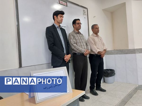 جلسه سفیران سلامت در دبیرستان رئیس زاده شهرستان خلیل آباد 