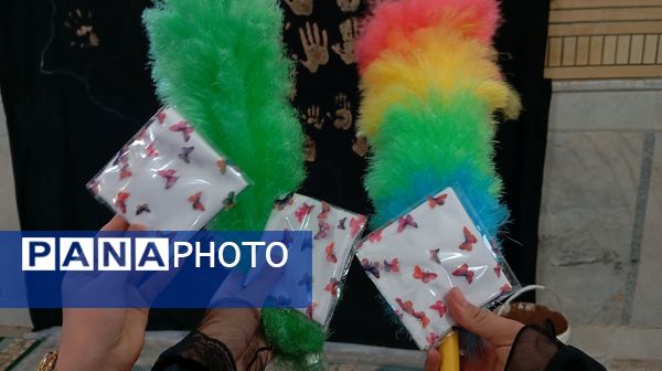 عزاداری دختران فاطمی شهر بن با محوریت حمایت از رهبری 