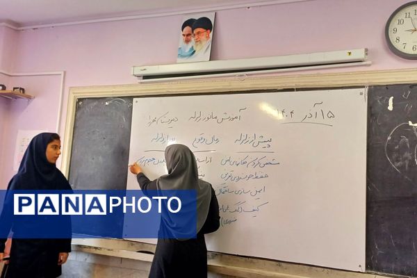 بیست و هفتمین مانور زلزله و ایمنی در دبیرستان مهر نیشابور