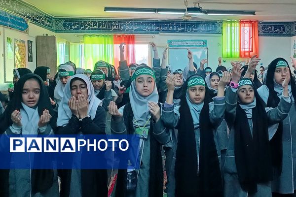 افتتاحیه هیئت فاطمه الزهرا در مکتب فاطمی دبستان دانش