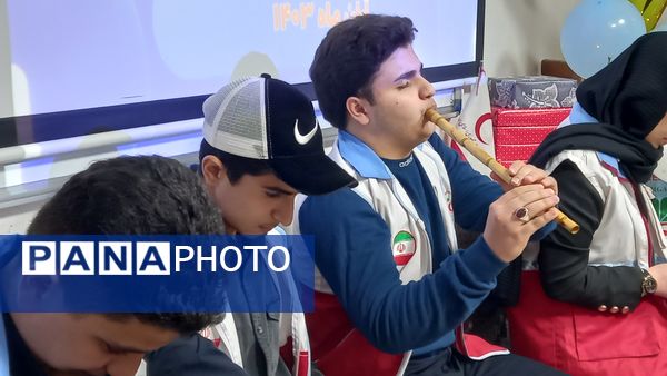 گرامیداشت سالگرد امور جوانان هلال احمر در قائمشهر