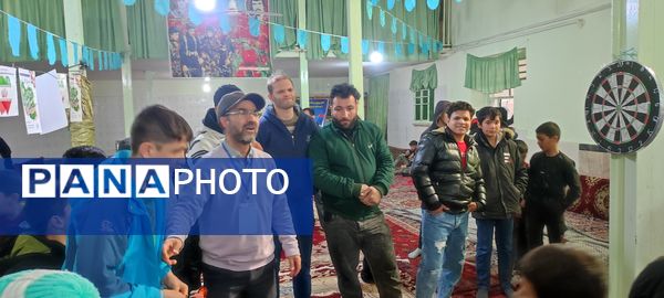 برگزاری مسابقات دارت در جشن بزرگ ۲۲بهمن در روستای اسلام آباد شیروان 