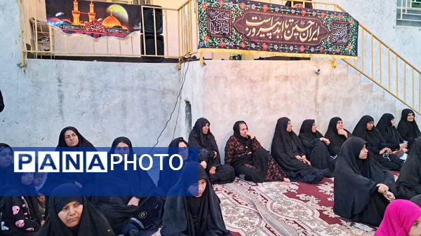 مراسم روضه‌های خانگی در شهرستان مارگون