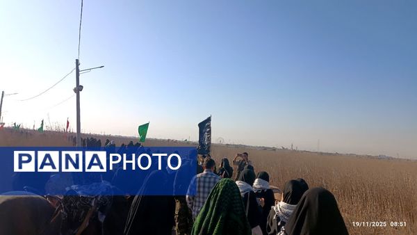 بازدید دختران استان گلستان از مناطق جنگ ۸ ساله دفاع مقدس در سفر راهیان نور