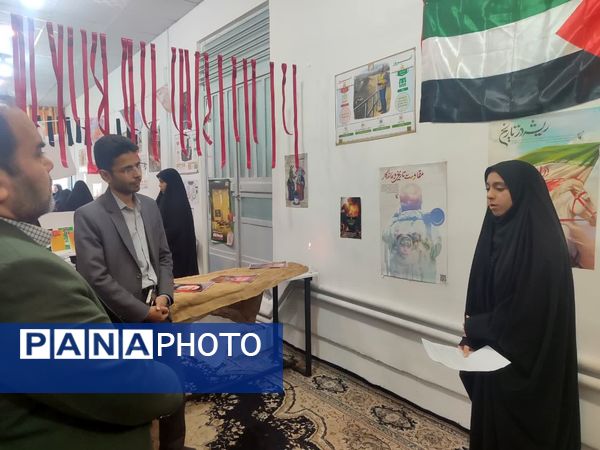 افتتاحیه مدرسه انقلاب در دبیرستان فاطمیه