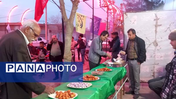 ایستگاه صلواتی جشن میلاد حضرت زهرا (س) در هیئت شاهزاده علی اصغر فدافن