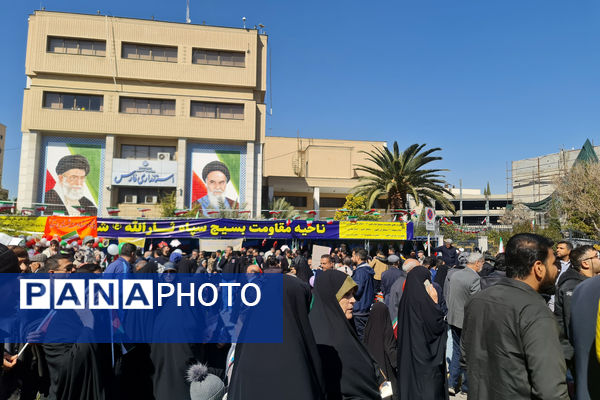 چهل و ششمین سالگرد پیروزی انقلاب  و راهپیمایی 22 بهمن در شیراز