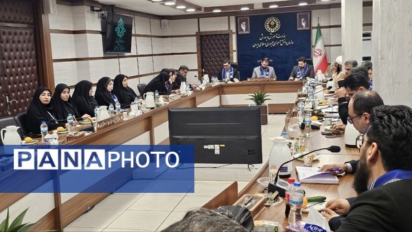 نشست تخصصی پرورشی  گلستان با قائم مقام سازمان دانش‌آموزی