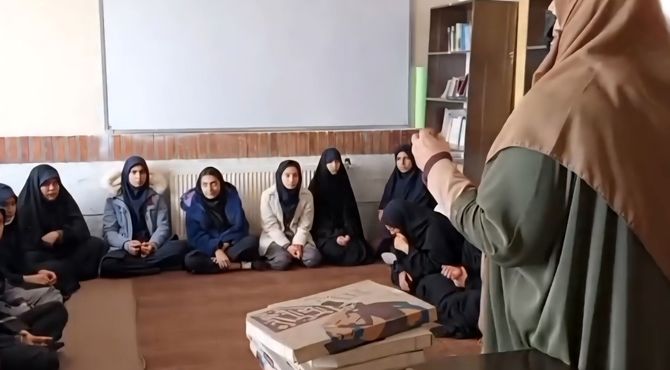 جلسه لیگ جت در دبیرستان فرهیختگان۲ پردیس