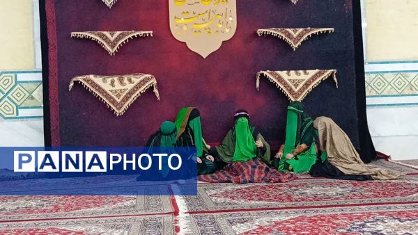 مراسم شهادت امام حسن مجتبی (ع) در امامزاده یحیی سمنان