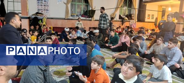 روز دوم اعتکاف پسران آشخانه 