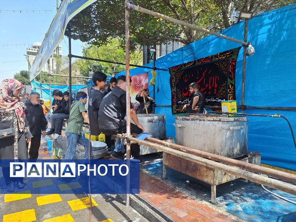 قدم‌هایی تا بهشت؛ جاماندگان اربعین در مشهد رهسپار حرم مطهر رضوی شدند