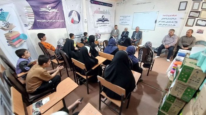 اهدای ۷۵۰ بسته لوازم‌التحریر و اقلام معیشتی به اعضای مؤسسه دارالاکرام قم