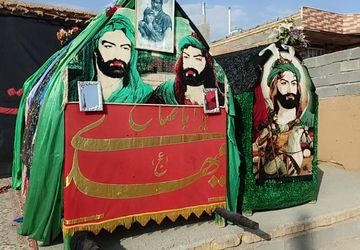 آداب و رسوم مردم شهر صغاد در سوگواری امام حسین (ع)