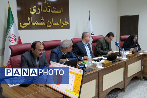 جلسه شورای معاونان در استانداری خراسان شمالی 