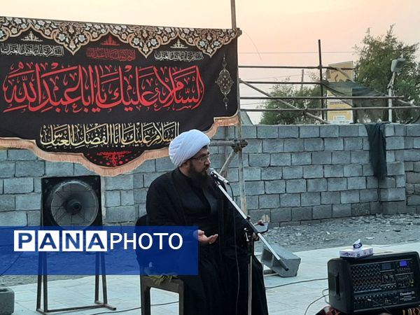 پیاده‌روی جاماندگان  اربعین حسینی شهرستان میناب