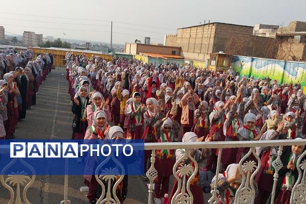 زنگ حماسه و ایثار به یاد سردار دل‌ها در مدارس پیشوا