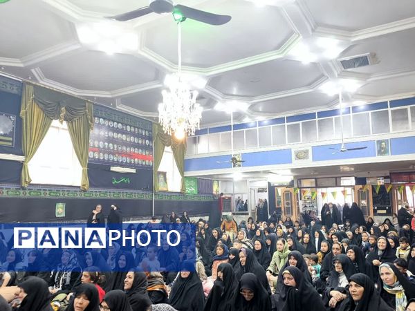 جشن میلاد حضرت زهرا(س) در تکیه علی اکبری فدافن