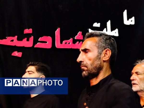 سوگ در فروتقه؛ عاشقان حسینی در سوگ سقای کربلا اشک ماتم ریختند