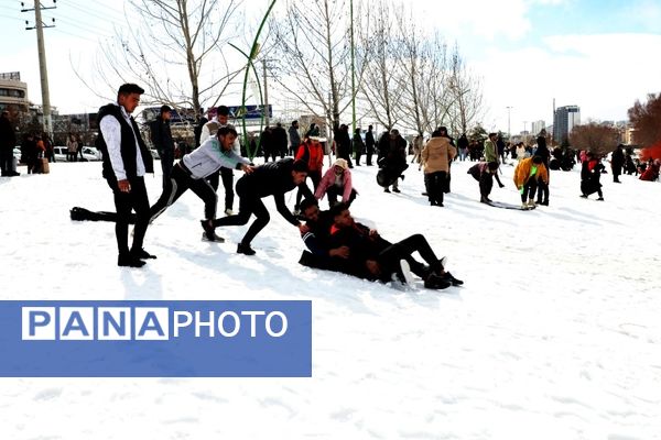 جشنواره آدم برفی در ارومیه