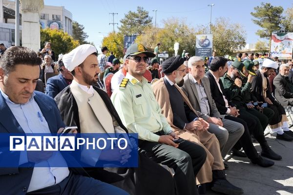 راهپیمایی ۱۳ آبان در شهرستان آباده 