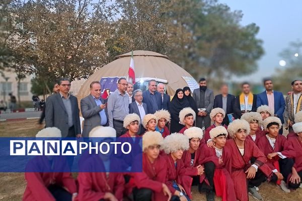 آخرین روز اردوی کشوری دانش‌آموزان عشایر.