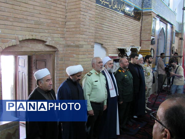 مراسم گرامیداشت شهدای اقتدار ایران اسلامی با حضور پرشور مردم و مسئولان در سنندج