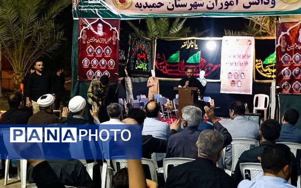 حضور معاون وزیر آموزش‌وپرورش در موکب  اربعینی انصار الحسین فرهنگیان و دانش آموزان حمیدیه