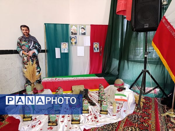 برگزاری یادواره ۱۲ شهید روستای چوکانلو شهرستان شیروان