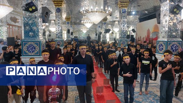 سوگواره سراسری احلی من العسل در امام زاده سید عباس بجنورد  