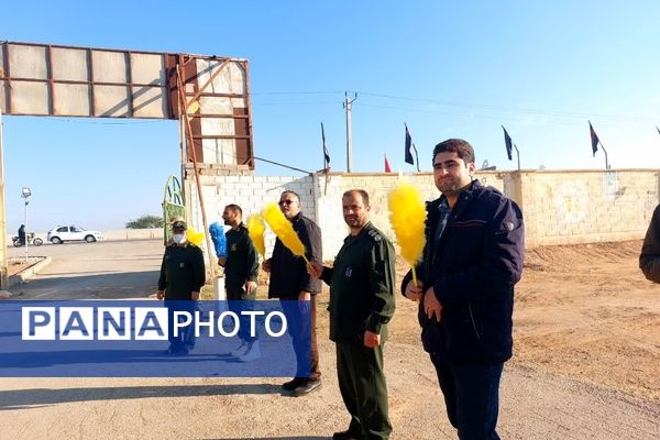 سفر دانش‌آموزان دختر ناحیه۶ مشهد به راهیان نور