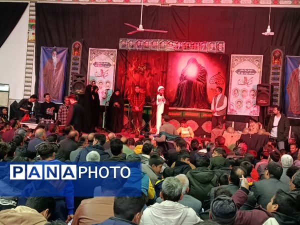 مراسم عزاداری شام شهادت حضرت زهرا (س) در کاشمر