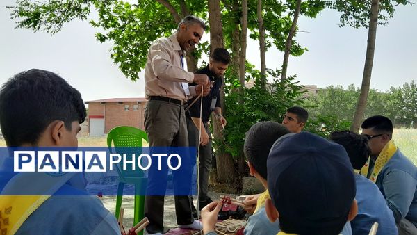 اولین روز از پیش اردوی دوازدهمین دوره اردوی ملی پیشتازان پسر استان البرز
