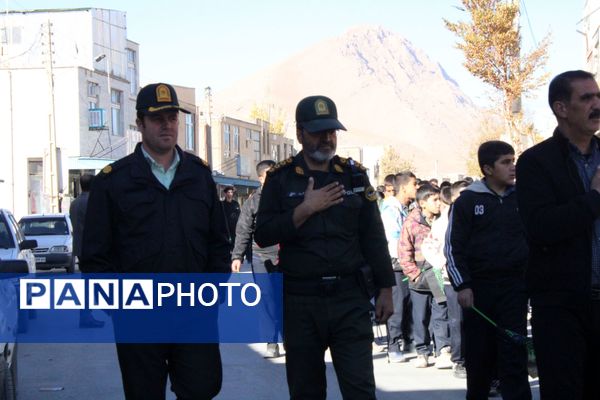 دسته عزاداری نوگلان فاطمی در شهرستان بن 