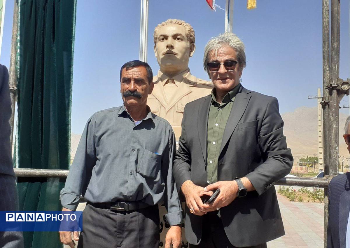 حماسه‌ای ماندگار در بیرانشهر؛ رونمایی از تندیس تیمسار اسکندر بیرانوند
